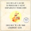 Mr. & Mrs. Panda Personalisiertes Blechschild Glühwürmchen DIN A5 -