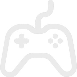 hBARSCI Game Controller Vinyl Decal - 5 Inches - for Cars, Trucks, Windows, Laptops, Tablets - Outdoor-Grade 2.5mil Thick Vinyl - White