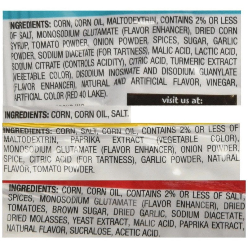 KC Republic Corn Nuts Original, Ranch, BBQ, Chile Picante con