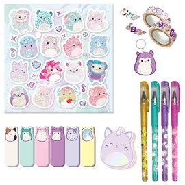 Hinkler - Original Squishmallows Journal Set - Squishmallow Gifts - Journaling - Stationery Set