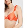 ESPRIT ZALEY Women's Beach and Bra Bikini, Coral, 40D, coral