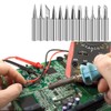 HUATEEN Soldering Iron Tips,12 PCS Temperature-Stable Soldering Iron Tips Set