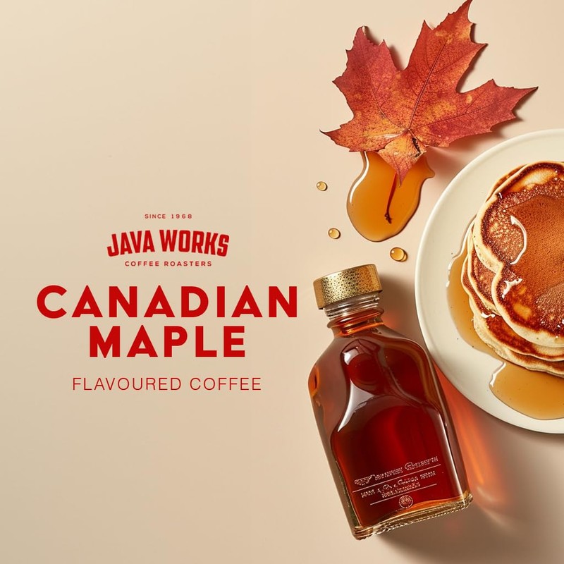 Java Works Coffee - Canadian Maple Flavoured Coffee Single Serve