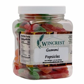 Gummi Popsicles || Gummy Candy - 1.25 Lb Tub