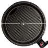 Elite Gourmet EMG6505G 12" Smokeless Indoor Electric BBQ Grill with