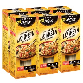Simply Asia Chinese Style Lo Mein Noodles, 14 Oz (Pack Of 6)