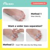 TEVEZO Toe Spacers & Bunion Corrector for Kids | Toe