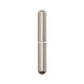 Gedotec Cover Cap for Door Hinge Slip-on Sleeve for Furniture Hinge Cover for Door Hinge - SFS Intec | Nickel-Plated Aluminium | for 3-DIM Band Diameter 15 Band Height 92 mm | 1 Pair