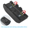 4 Pieces Magnetic Tool Holder, 47 × 12 × 15mm