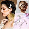Ymapinc 8 PCS White Pearl Hair Pins for Women -