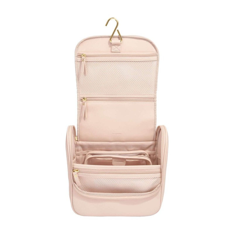 Stackers Large Hanging Wash Bag Blush Pink