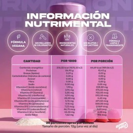 Colágeno Hidrolizado Con Vitamina C Sin Azucar en Polvo Sabor Fresa de 360g 13 ingredientes y Vitaminas para Piel y Articulaciones BPN PRO            