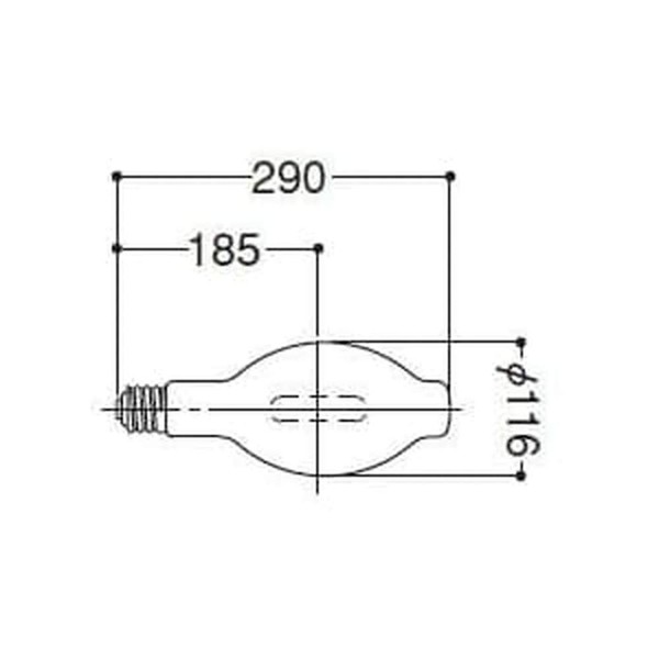 Iwasaki MF400LE/BUP Metal Halide Lamp Eye Multi Hiace