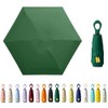 HUAMu Mini Parasol Travel Ring Handle Coating Layer Fabric Blocking