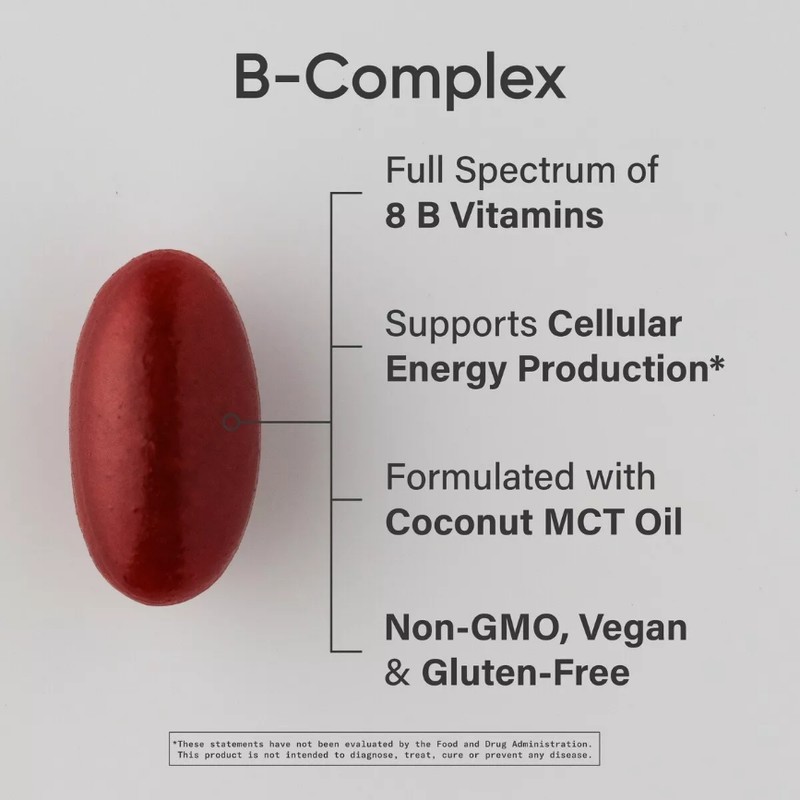 Vitamin B-Complex (120 veggie softgels)