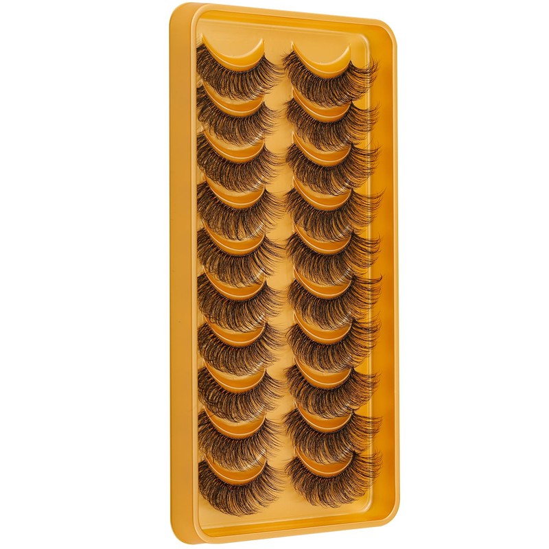 Clear Band False Eyelashes, D Curl, Russian Stripes, False Eyelashes,
