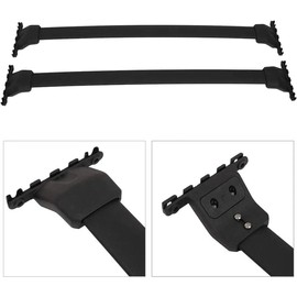 Generic Roof Rack Cross for 2019-2024 Honda Passport Bar Luggage Carrier Baggage Black 2pcs, Sxd000106