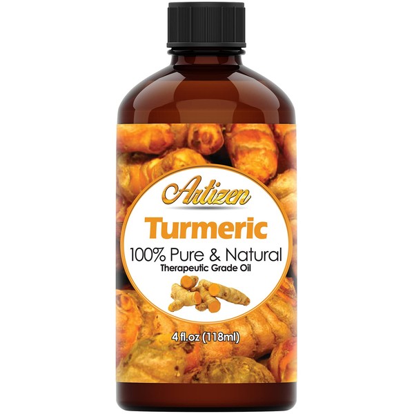 Artizen 4oz Oils - Turmeric Essential Oil - 4 Fluid Ounces