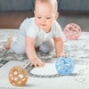 Silicone Teething Ball Toy, Tactile Sensory Ball Toy for Babies,