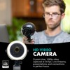Movo WebMic HD Pro All-in-One Webcam with Microphone and Ring