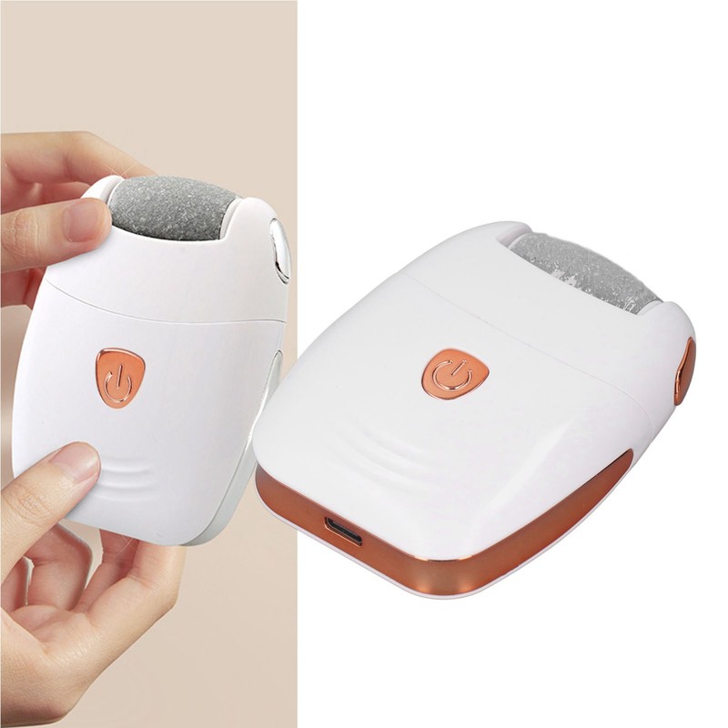 Electric Foot Scrubber Adjustable 2 Gears USB Rechargeable Callus Remover