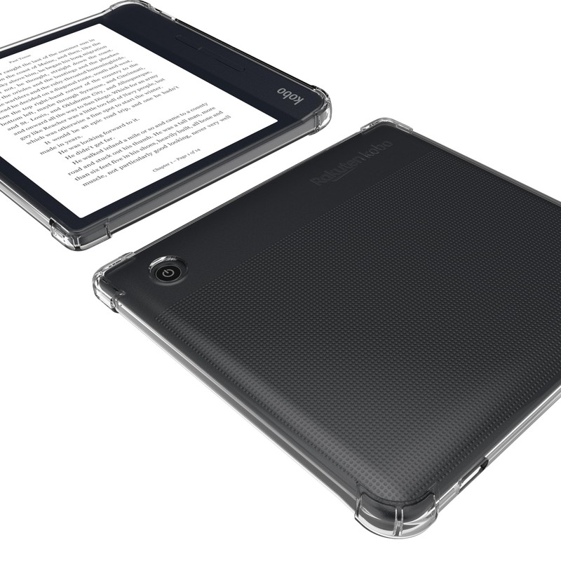 LaoShuSheng Slim Clear Case for 7" Kobo Libra H2O eReader