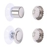 Stainless Steel Magnetic Soap Holder Wall Mounted Suction Cup Soap