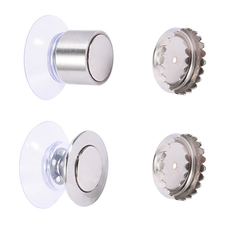 Stainless Steel Magnetic Soap Holder Wall Mounted Suction Cup Soap