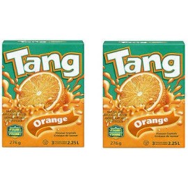 Orange Juice Tang Crystals Orange Juice, 276g/9.7 oz., 2 Pack {Imported from Canada}