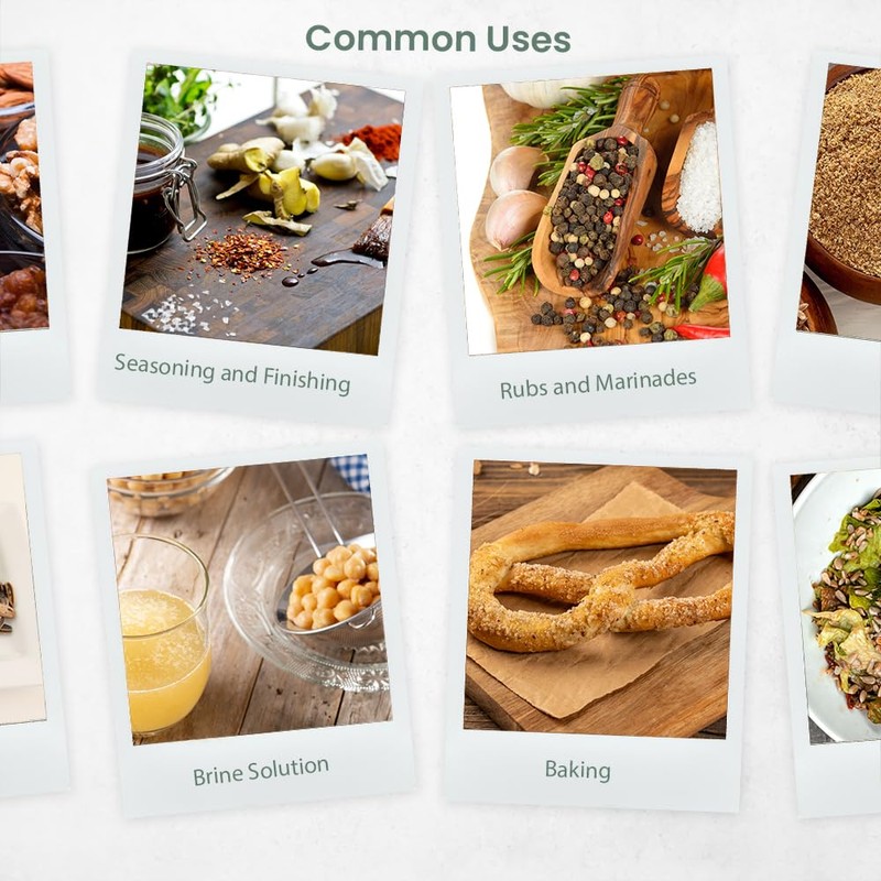 Wholefood Earth Coarse Sea Salt 500 g | GMO Free