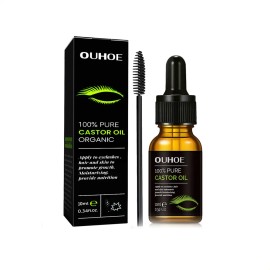 Sérum Para Pestañas Mejorado Con Aceite De Ricino Ouhoe