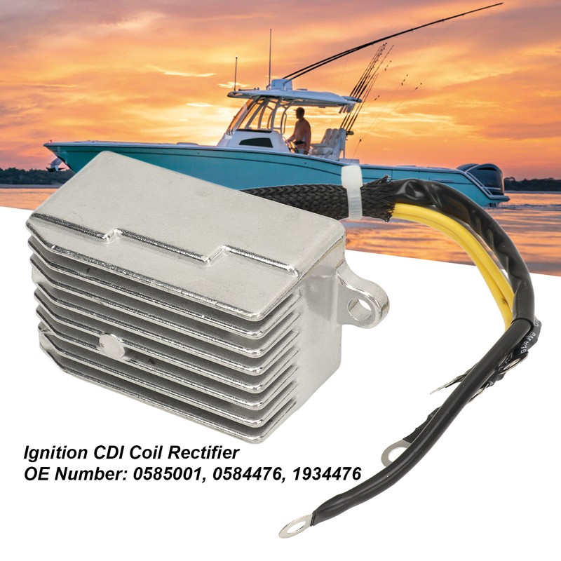 Ignition CDI Coil Regulator Rectifier 0585001 Aluminium Alloy Replacement for