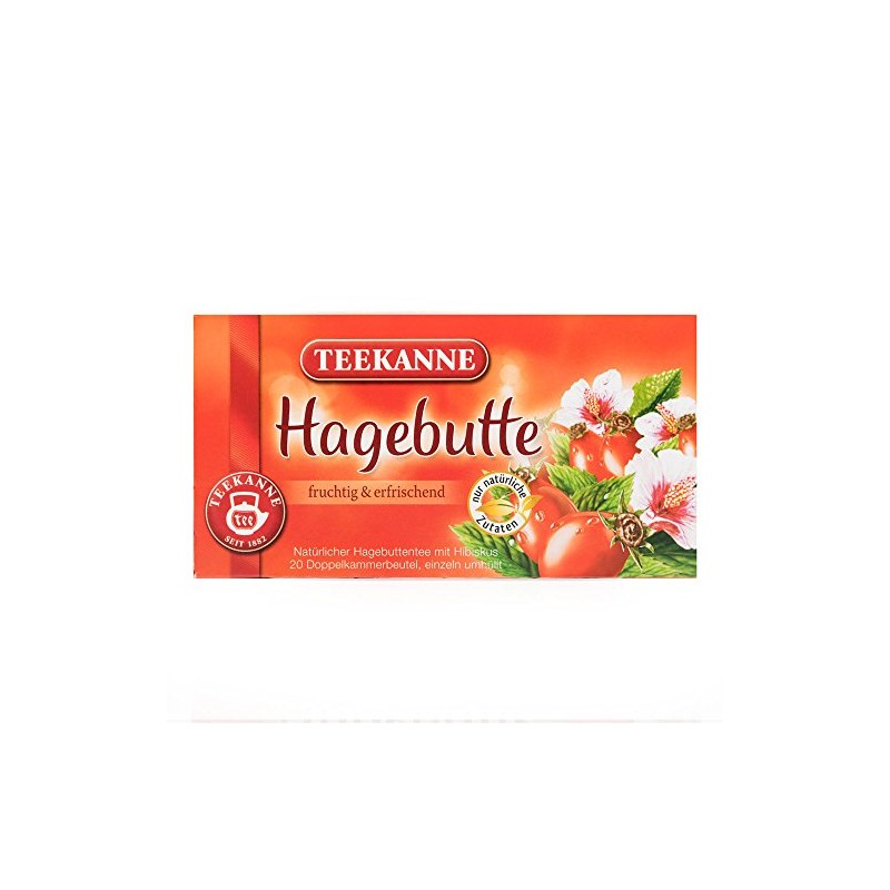 Rosehip and Hibiscus Tea (Teekanne) 20 bags
