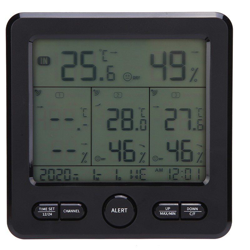 TS‑6210 Digital Wireless Weather Station Thermometer Meteorological Temperature Meter