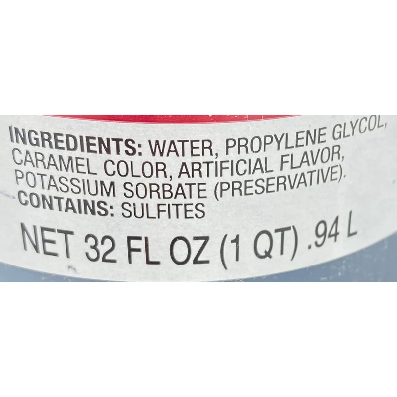 Chef's Quality Imitation Flavor Vanilla 32oz