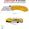 Vickay Folding Utility Knife Box Cutter Utility Blades Heavy Duty