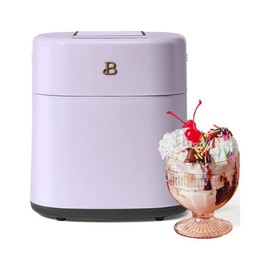 Beautiful 1.5 Qt Ice Cream Maker with Touch Activated Display, Black Sesame by Drew Barrymore - Color: 3