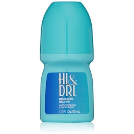 Revlon Hi & Dri Roll-On Anti-Perspirant Unscented, 1.7 Ounce