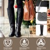 KGGZKG Boot Shaper Plastic Boot Stretchers Reusable Boot Holder, black