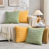 Fancy Homi Set of 4 Spring Boho Decorative Throw Pillow