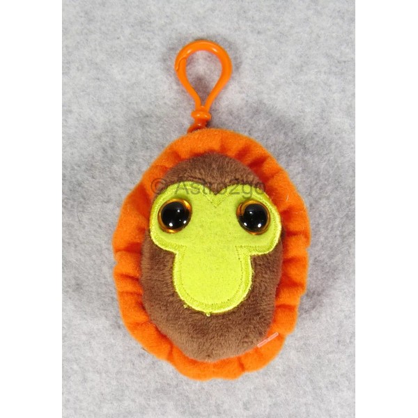 GIANT MICROBES-MPOX MONKEYPOX KEY CHAIN-Stuffed Plush Zoonotic Smallpox Virus