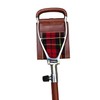 HN Shooting Seat Stick with Brown Leather Folding Chairs |