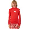 RIP CURL Boys Brand Wave UPF Long Sleeve Rash Vest
