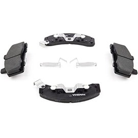 MAGMA Premium PMD215C Ceramic Brake Pads, Front