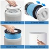 KEEPOW TPAP002 Hepa Filter Replacement Compatible with TOPPIN TPAP002 HEPA