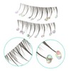 TOVINANNA False Eyelashes in Bulk 10 Pack Comfortable to Wear