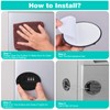 2 Pack Refrigerator Lock - Heavy Duty Combination Fridge Lock,