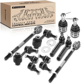 A-Premium Set of 10, Front & Rear Sway Bar Link, Lower Ball Joint, Inner Outer Tie Rod End, Compatible with Subaru Impreza 2008-2014, WRX (STI) 2013-2014