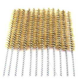 6 Goliath Industrial 16" Brass Wire Tube Cleaning Brush 1/2" TB12B Brushes Gun