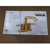 KOHLER Bathroom Faucets 4" Centerset 2-Handle in Vibrant Brushed Moderne